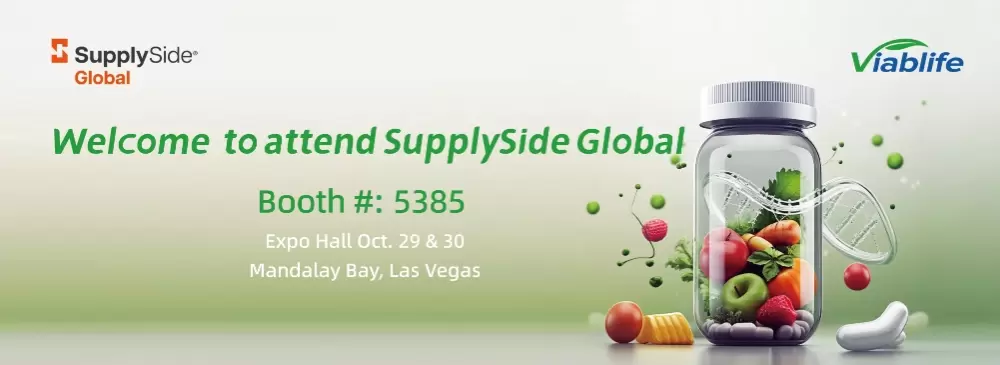 Viablife apresenta ingredientes naturais inovadores na SupplySide Global 2025
