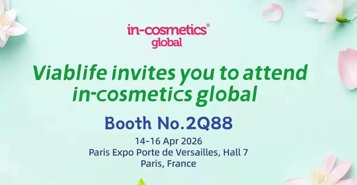 A Viablife convida voc&ecirc; para participar da in-cosmetics Global 2026.