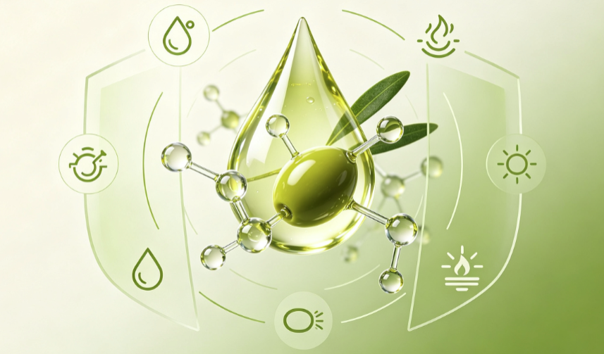 Hidroxitirosol antioxidante para prote&ccedil;&atilde;o do &oacute;leo contra a oxida&ccedil;&atilde;o lip&iacute;dica.