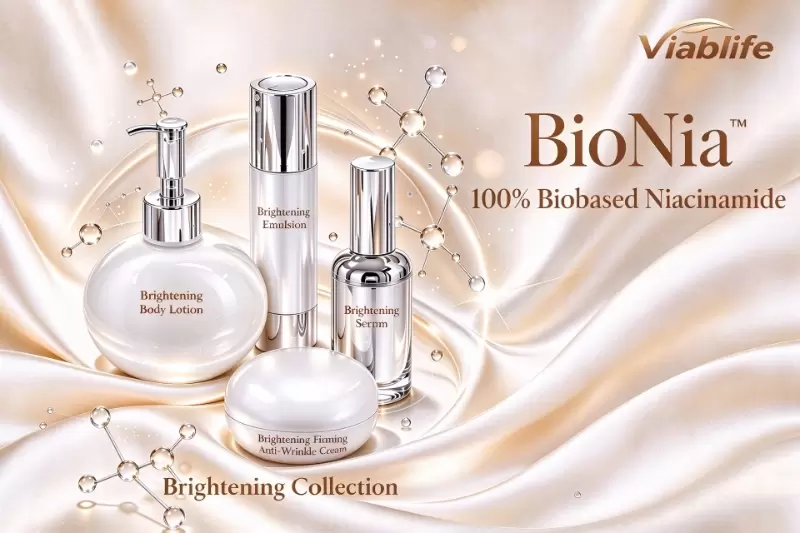 Viablife BioNia&trade; selecionado para o pr&ecirc;mio de Melhor Ingrediente: Redefinindo a Niacinamida na Zona de Inova&ccedil;&atilde;o da in-cosmetics &Aacute;sia