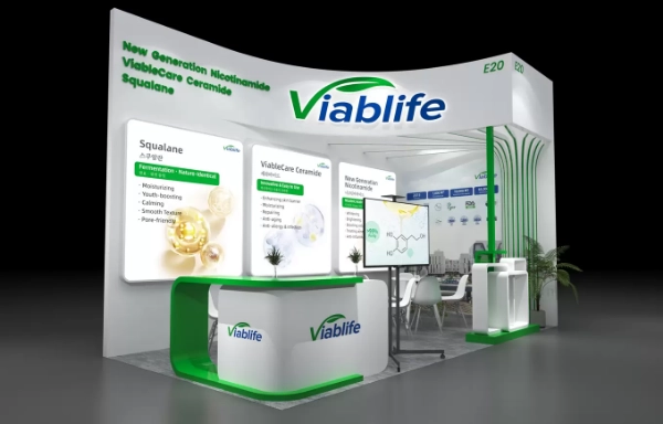 1º dia na In-Cosmetics Korea 2025: Viablife revela inovações em beleza sustentável no estande E20!