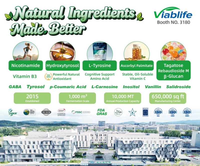 Conheça a Viablife na SupplySide Global 2026 Meet Viablife at SupplySide Global 2026