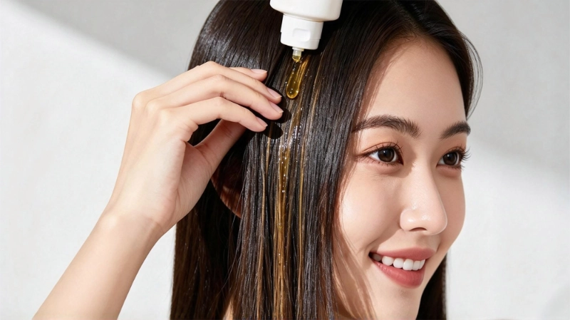 Esqualano para cuidados com o cabelo e a pele Squalane for Hair and Skin Care