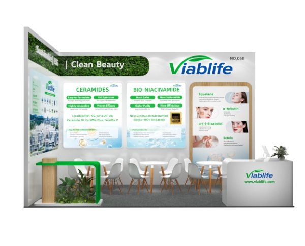Viablife na in-cosmetics Ásia 2026 Viablife at in-cosmetics Asia 2026