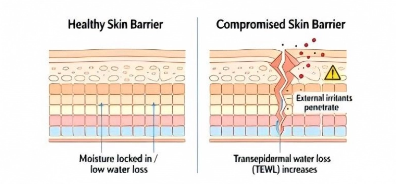 Ceramidas e a reparação da barreira cutânea danificada Ceramides and the Repair of Damaged Skin Barrier